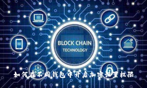 如何在不同钱包中开启加密设置权限